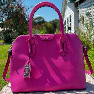 Beautiful HOT PINK Ralph Lauren purse!!!